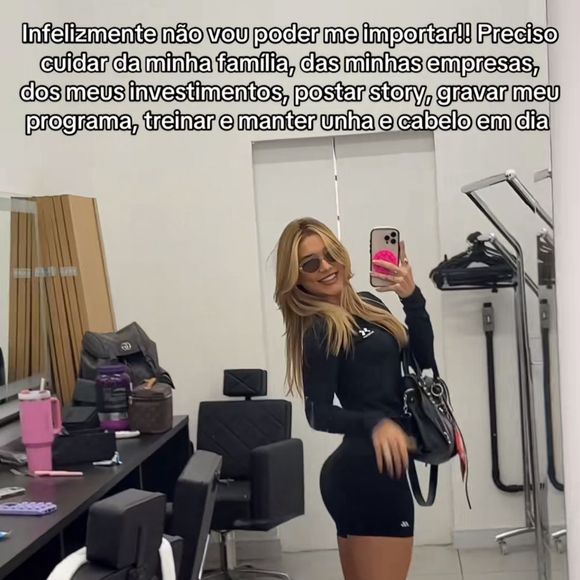 Vale destacar que, em momento algum, ela cravou de fato que o vídeo foi uma possível resposta às críticas que recebe na web. A influenciadora vai comemorar no próximo domingo, 06 de abril, os 26 anos.