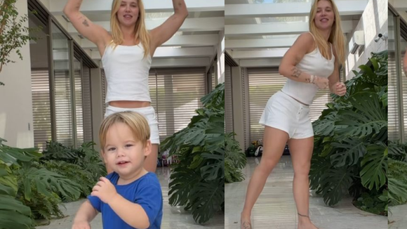 Nem choro, nem indireta! Após término com Vini Jr., Virgínia Fonseca surge dançando com o filho José Leonardo: 'Amor da minha vida'