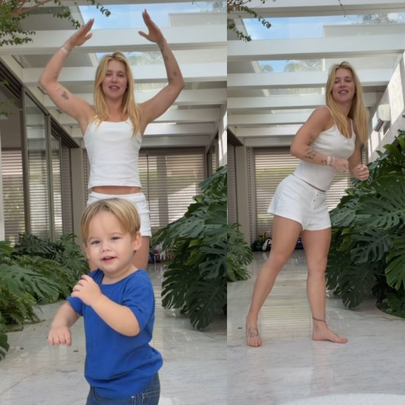 Nem choro, nem revolta! Após término com Vini Jr., Virgínia Fonseca surge dançando com o filho José Leonardo: 'Amor da minha vida'