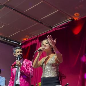 Sophie Charlotte chegou a subir no palco para cantar a música 'Baby', de Caetano Veloso