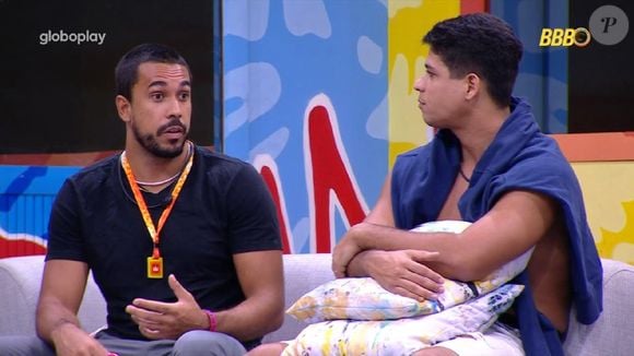 Maike reclamou de Delma para Guilherme e fisioterapeuta concordou no 'BBB 25'