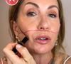 Para Maria Ferjol, a posição do blush pode fazer diferença no resultado da maquiagem. A maquiadora orienta marcar aproximadamente dois dedos e posicionar o produto em uma região mais alta para contribuir com uma aparência mais elevada e criar o chamado 'efeito lifting'