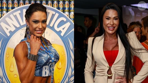 Harmonização facial de Gracyanne Barbosa também foi alvo de críticas na web; influenciadora chegou a reverter os procedimentos