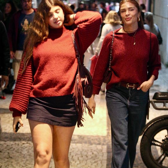 A altura de Sofia, aos 13 anos, impressiona