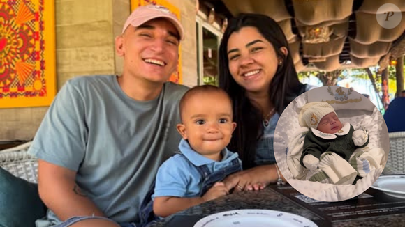 João Gomes e Ary Mirelle são pais de Jorge e Joaquim, nascido em setembro de 2025