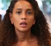 Raquel (Taís Araújo/Regina Duarte) descobre armação de Maria de Fátima e vai triar satisfação com a filha em Vale Tudo
