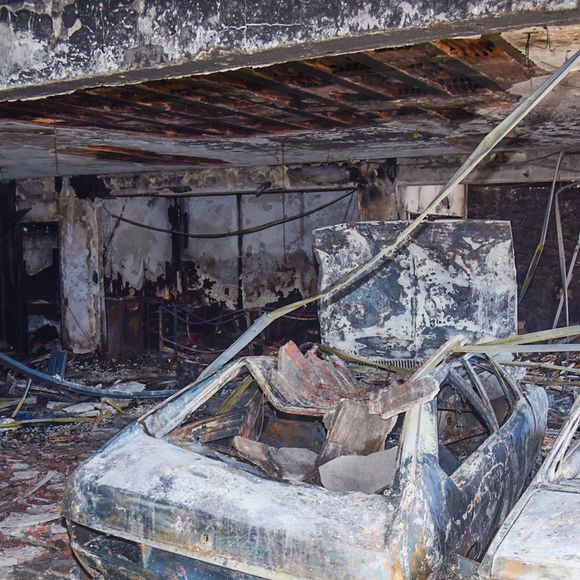 Incêndio destruiu até os carros dos pais de MC Gui