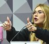Virginia Fonseca prestou depoimento no Senado por conta da divulgação de jogos de azar