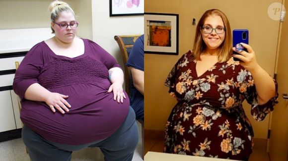 Tiffany Barker conseguiu eliminar 118 kg após o 'Quilos Mortais'