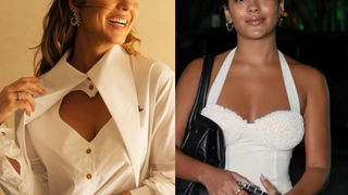 Branco e alfaiataria: o que Paolla Oliveira, Bella Campos e mais famosas usaram na festa do elenco da estreia de 'Vale Tudo'?