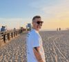 Lucas Lima derreteu os seguidores, na manhã desta terça-feira (12), ao exibir um momento afetivo entre o filho, Theo, e a nova namorada