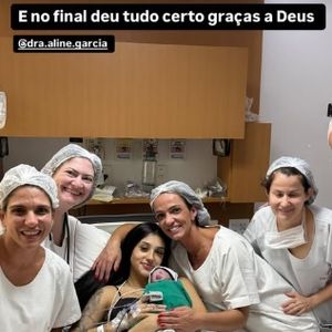 Aos 21 anos, Bia Miranda deu à luz Maysha após 33 semanas de gravidez; criança é irmã de Kaleb, nascido em junho de 2024