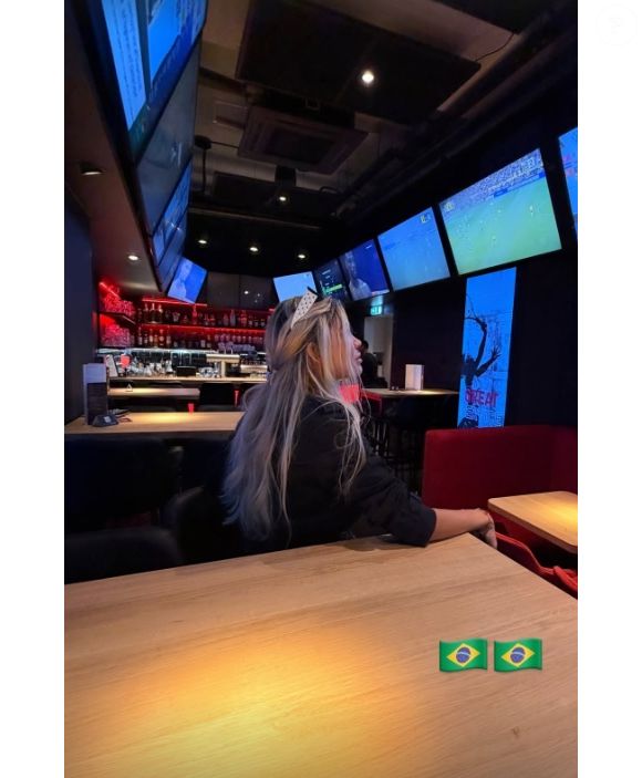 Pivô da separação de Vini Jr. e Virgínia, Day Magalhães compartilhou foto assistindo ao jogo Brasil x Coreia do Sul