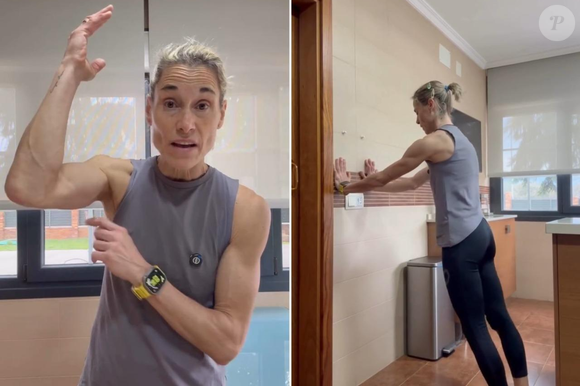 Em um vídeo publicado na redes sociais, a treinadora Alicia Martín ensinou algumas variedades de flexões para acabar com a flacidez nos braços