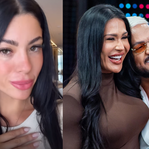 Com direito a coro de 'Beija! Beija!', namorada de Belo quebra o silêncio sobre reencontro de Gracyanne Barbosa com o cantor: 'Isso não...'