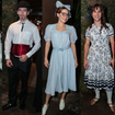 Letícia Colin de Ana Francisca, João Victor Gonçalves de Bernadete e Pietro Antonelli de Murilo Benício em 'Ti Ti Ti': 19 looks da festa dos 100 capítulos de 'Quem Ama Cuida' são pura nostalgia