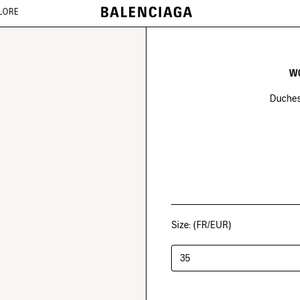 Sapato da Balenciaga usado por Camila Queiroz só está disponível internacionalmente, com um preço médio de 900 dólares, R$ 4,5 mil na atual cotação