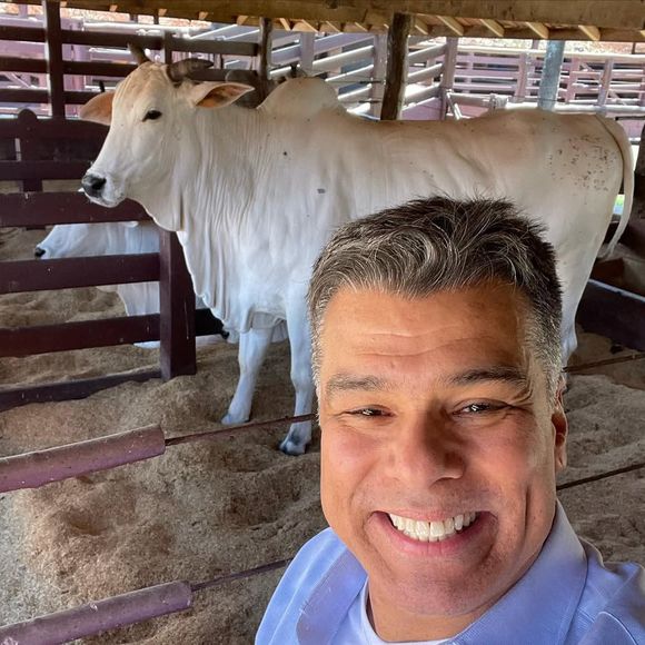 Maurício Mattar está morando no interior de Minas Gerais com a família, onde cuida de gados e cavalos