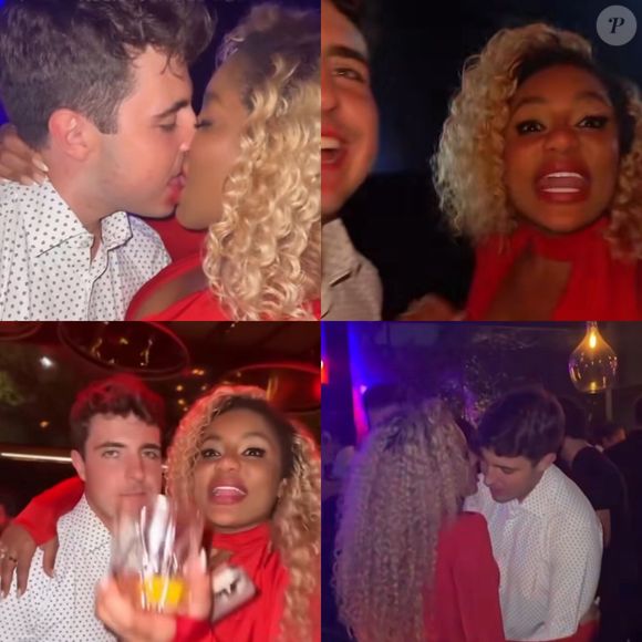 Na última quinta-feira (21), Cariúcha e João Augusto foram flagrados aos beijos na festa promovida por João Silva, em São Paulo