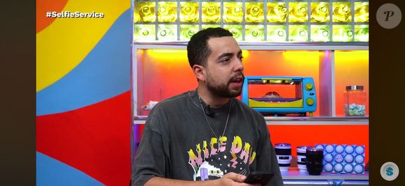 Lucas Selfie ficou chocado com a informação de Lia Khey sobre ser barrada do BBB