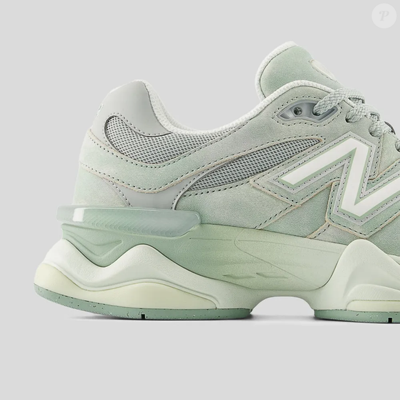 Os New Balance 9060 mostram que os tons pastel continuam em alta e podem ser incorporados ao guarda-roupa de inverno de forma moderna e elegante