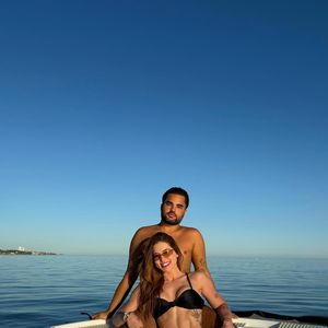 Lucas Guedez aproveitou os stories para fazer uma brincadeira com Virgínia e expôs a famosa
