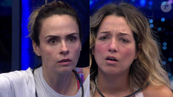 Ana Paula Renault e Samira durante o BBB 26: relação construída no confinamento entra em xeque após declarações da campeã fora da casa