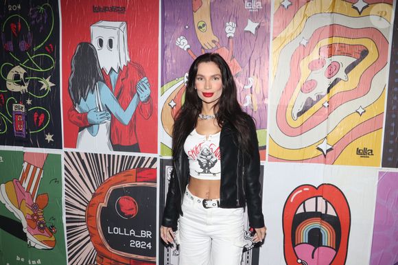Famosos esbanjam estilo em seus looks do primeiro dia do Lollapalooza 2024