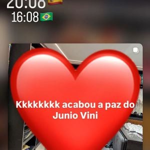 Virgínia também entregou o apelido de Vini Jr.