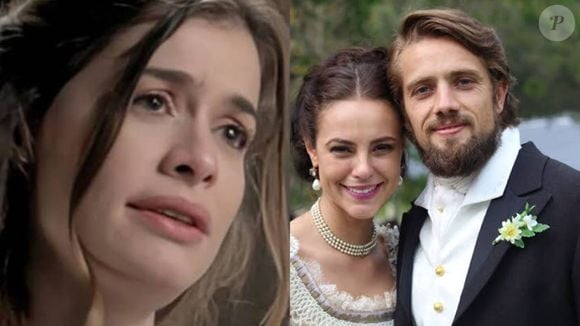 Lívia descobre noivado de Felipe e Melissa e sofre por perder seu amor