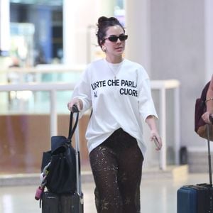 Mel Maia estava com semblante visivelmente abatido