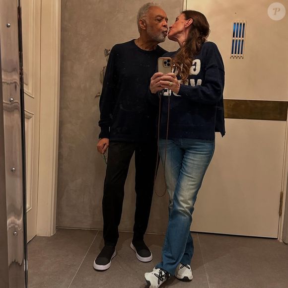 Gilberto e Flora Gil mantêm uma relação marcada por 18 anos de diferença