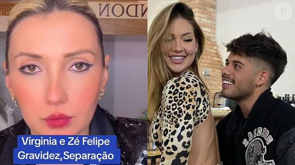 Separação de Virgínia e Zé Felipe: muitos ficaram chocados com o anúncio do término do relacionamento.