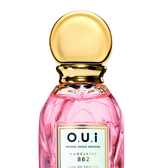 Perfume O.U.i. Madeleine 862 Eau de Parfum traz toque floriental gourmand com o dulçor da vanilla.