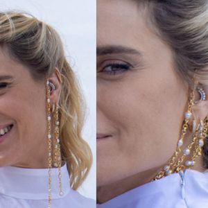 Detalhe das joias usadas por Leila (Carolina Dieckmann) em casamento