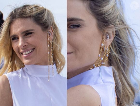Detalhe das joias usadas por Leila (Carolina Dieckmann) em casamento