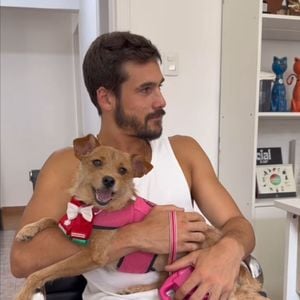 Belinha foi adotada por Nicolas Prattes