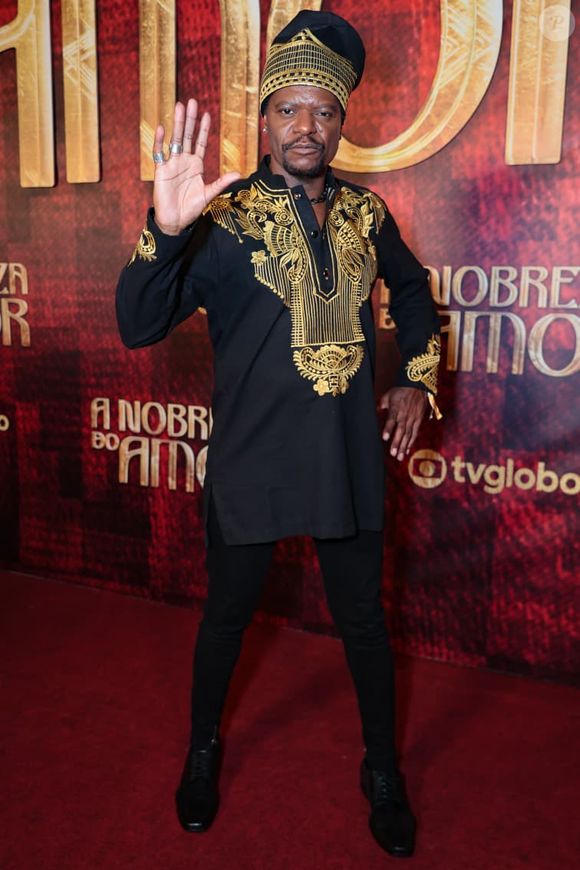 Bukassa Kabengele está no elenco da novela 'A Nobreza do Amor'