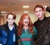 Danielle Winits recebeu o marido, André Gonçalves, e os filhos, Noah, de 17 anos e Guy, de 13, na pré-estreia de 'Meninas Malvadas - O Musical' em 13 de março de 2025