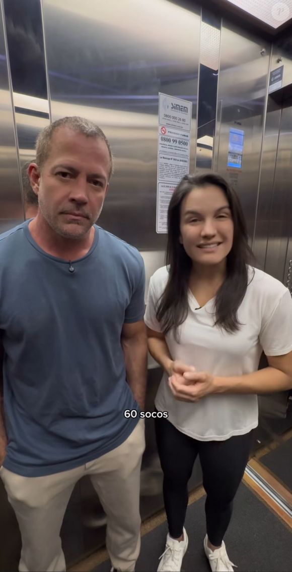 Kyra Gracie e o ator Malvino Salvador gravaram o vídeo como forma de alerta, ensinando técnicas de autodefesa.