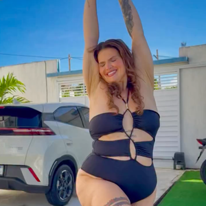 Thais Carla publicou um vídeo mostrando suas mudanças neste sábado (06) e deixou o público de queixo caído