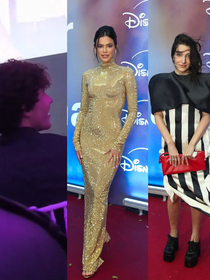 Bruna Marquezine é paparicada por Shawn Mendes com vestido dourado poderoso na première de 'Amor da Minha Vida'; famosos ousam com transparência, decotes e alfaiataria nada básica. Veja +25 fotos