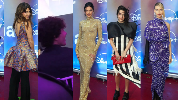 Bruna Marquezine é paparicada por Shawn Mendes com vestido dourado poderoso na première de 'Amor da Minha Vida'; famosos ousam com transparência, decotes e alfaiataria nada básica. Veja +25 fotos
