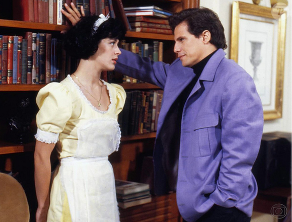 Claudia Raia e Edson Celulari se envolveram durante a novela 'Deus nos Acuda', em 1992