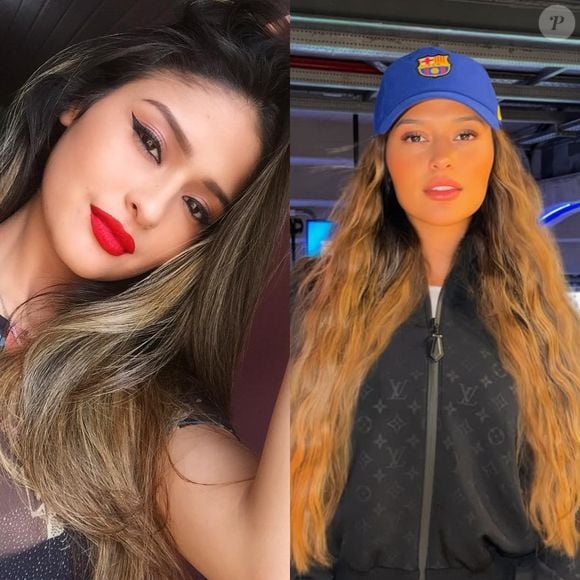Natalia Belloli é esposa de Raphinha e costuma marcar presença nos jogos da Seleção Brasileira