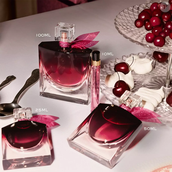 O La Vie Est Belle Very Cherry Eau de Parfum tem três opções de tamanho no site oficial brasileiro da Lancôme: 30 ml por R$ 599,00, 50 ml por R$ 939,00 e 100 ml por R$ 1.269,00, de acordo com os preços informados pela marca