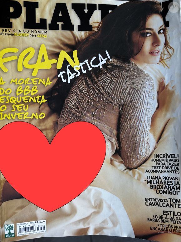 Playboy 50 Anos: Francine Piaia posou nua na edição de junho de 2009