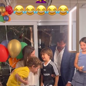 Filho de Patricia Abravanel e neto de Silvio Santos, Senor esboçou choro em sua festa de 7 anos em 15 de abril de 2026