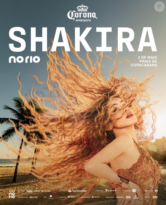 Shakira terá um palco de proporções monumentais para se apresentar no Rio de Janeiro, no dia 02 de maio