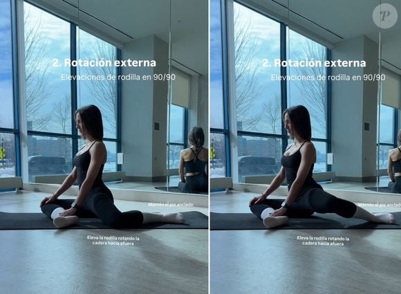 2. Rotação externa: elevação do joelho em 90/90